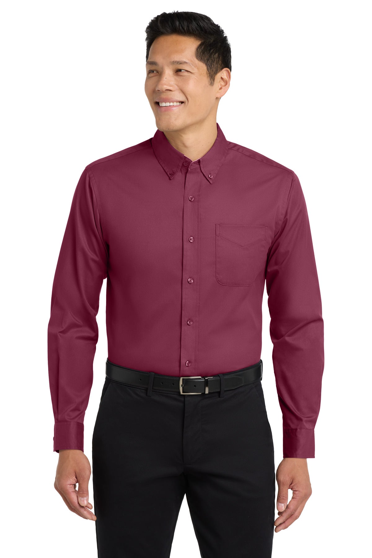 Port Authority ®  Tall Long Sleeve Easy Care Shirt.  TLS608 - Angelheart Embroidery and Screen Printing