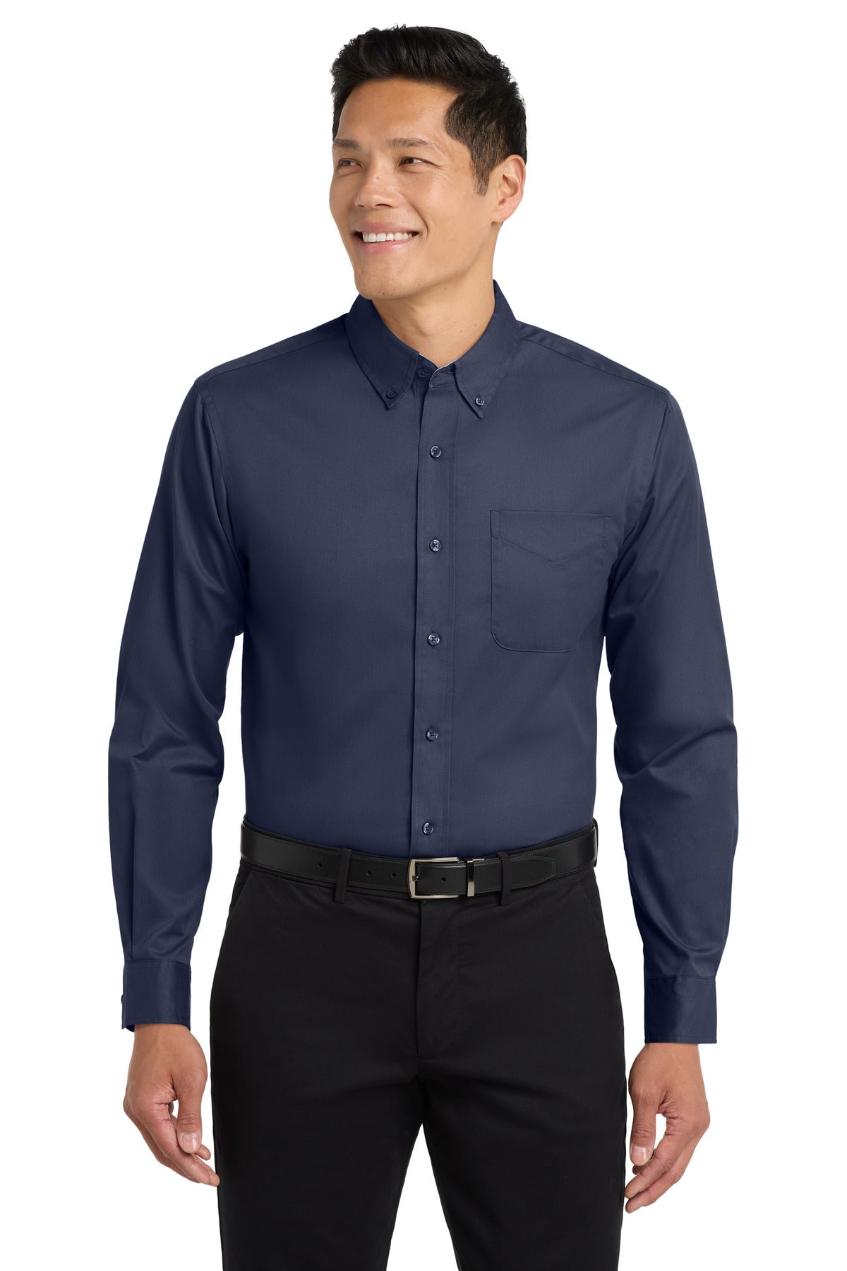 Port Authority ®  Tall Long Sleeve Easy Care Shirt.  TLS608 - Angelheart Embroidery and Screen Printing