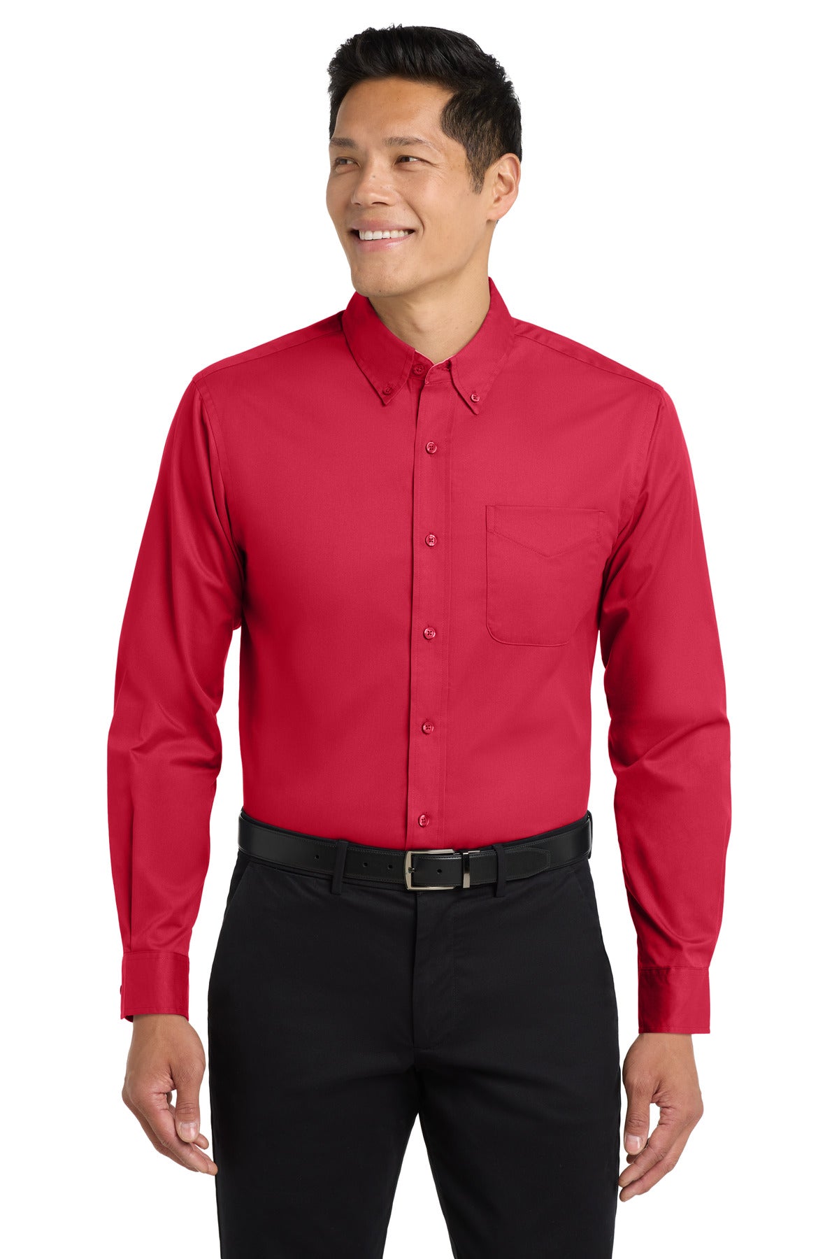 Port Authority ®  Tall Long Sleeve Easy Care Shirt.  TLS608 - Angelheart Embroidery and Screen Printing