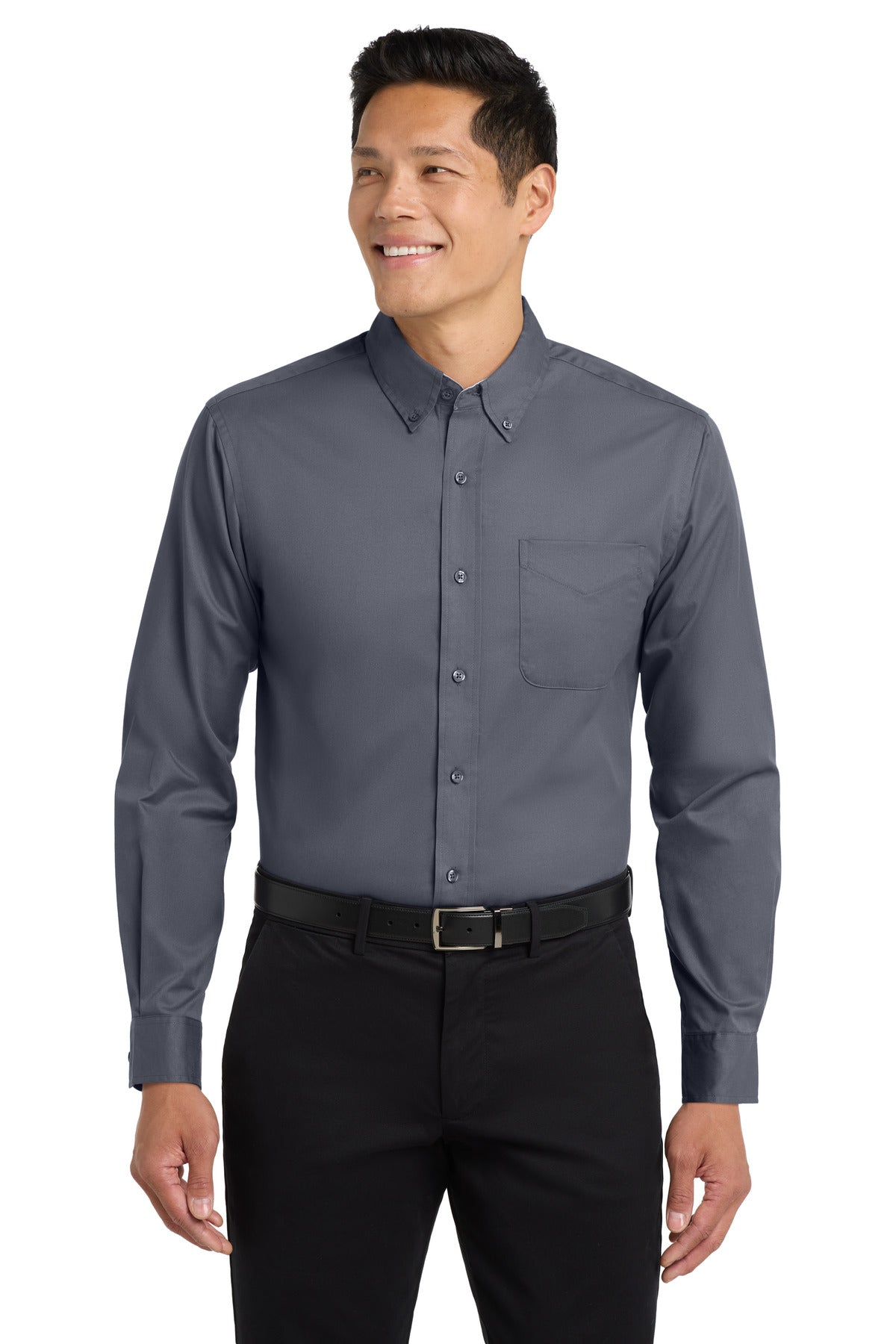 Port Authority ®  Tall Long Sleeve Easy Care Shirt.  TLS608 - Angelheart Embroidery and Screen Printing