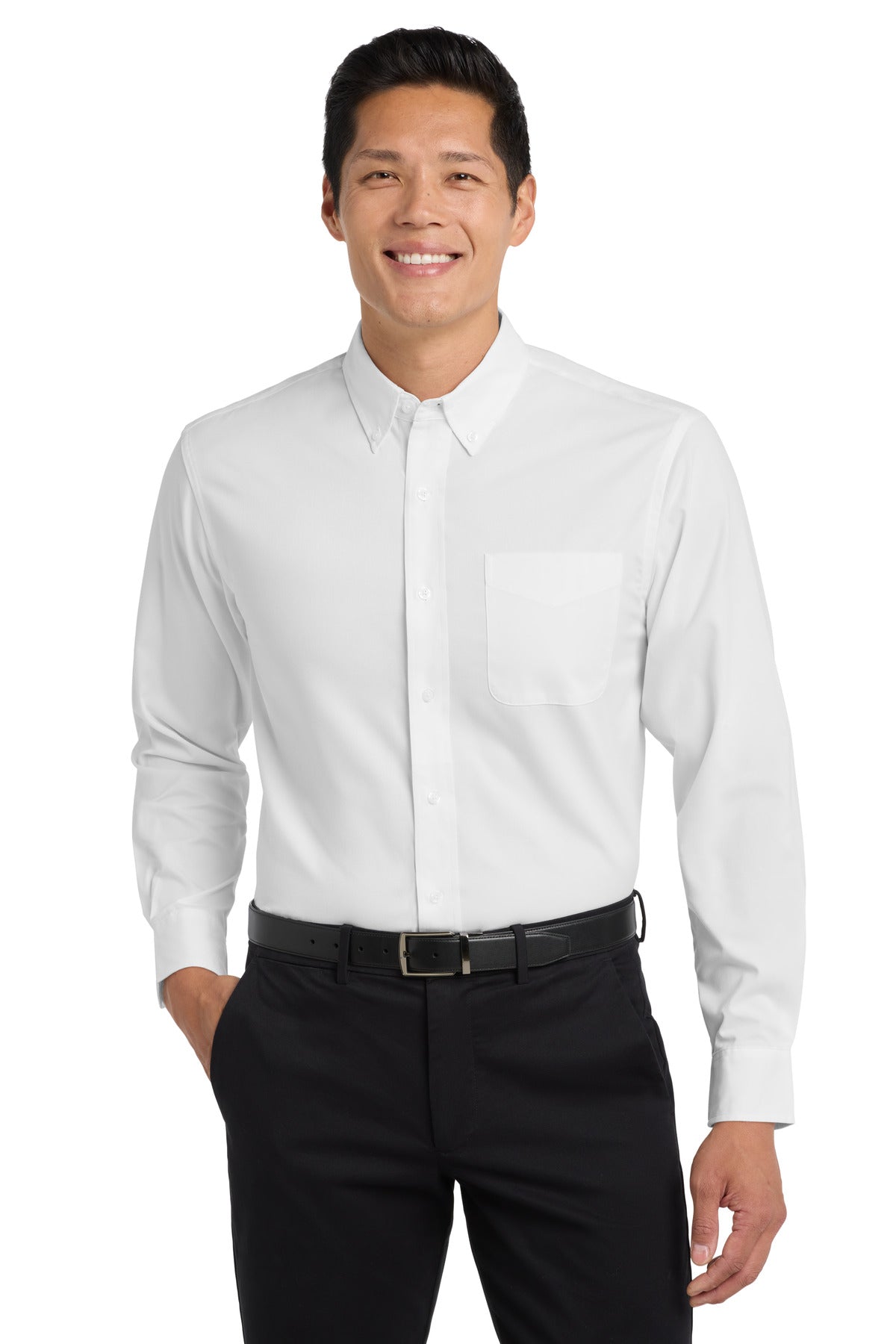 Port Authority ®  Tall Long Sleeve Easy Care Shirt.  TLS608 - Angelheart Embroidery and Screen Printing