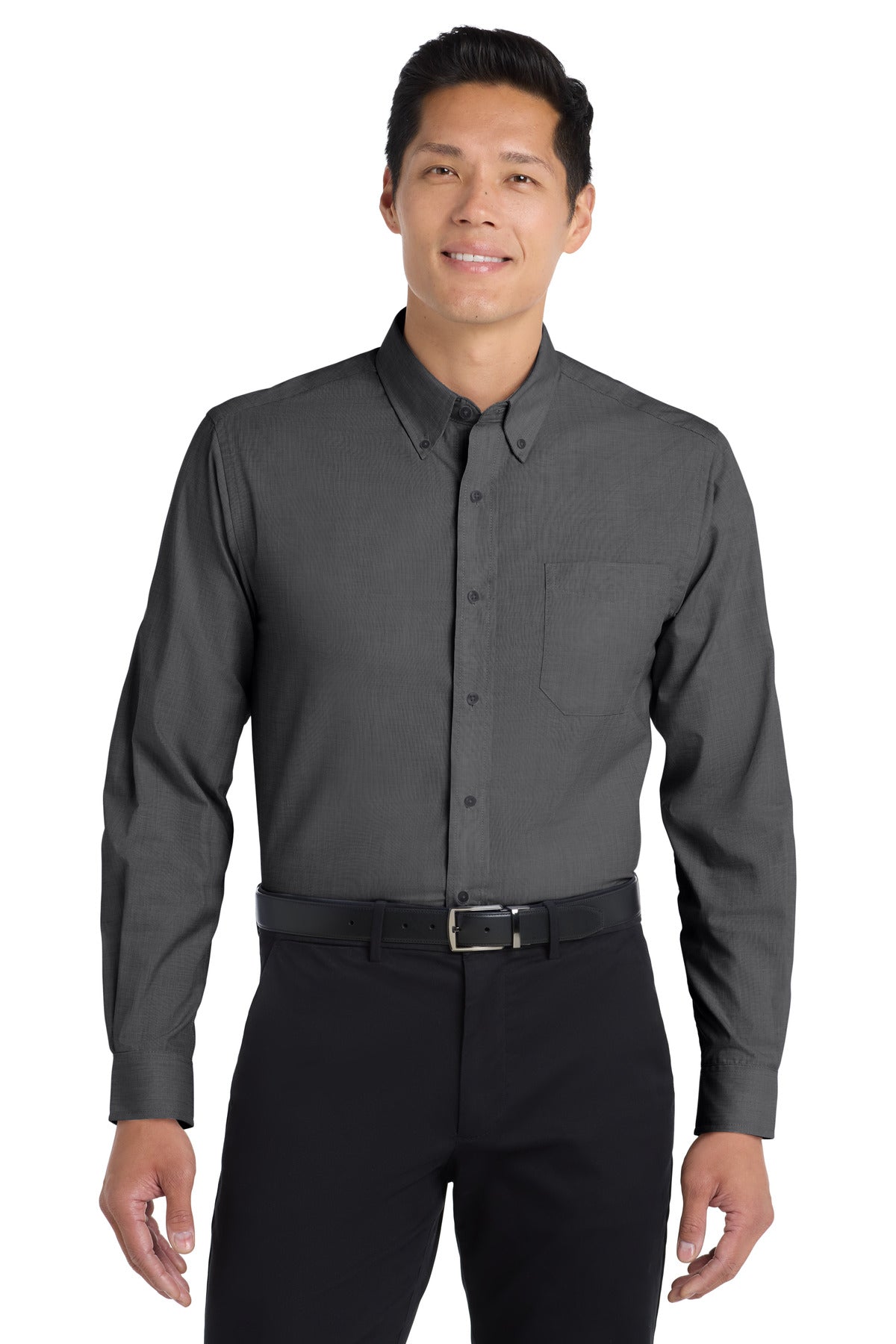 Port Authority ®  Tall Crosshatch Easy Care Shirt. TLS640 - Angelheart Embroidery and Screen Printing