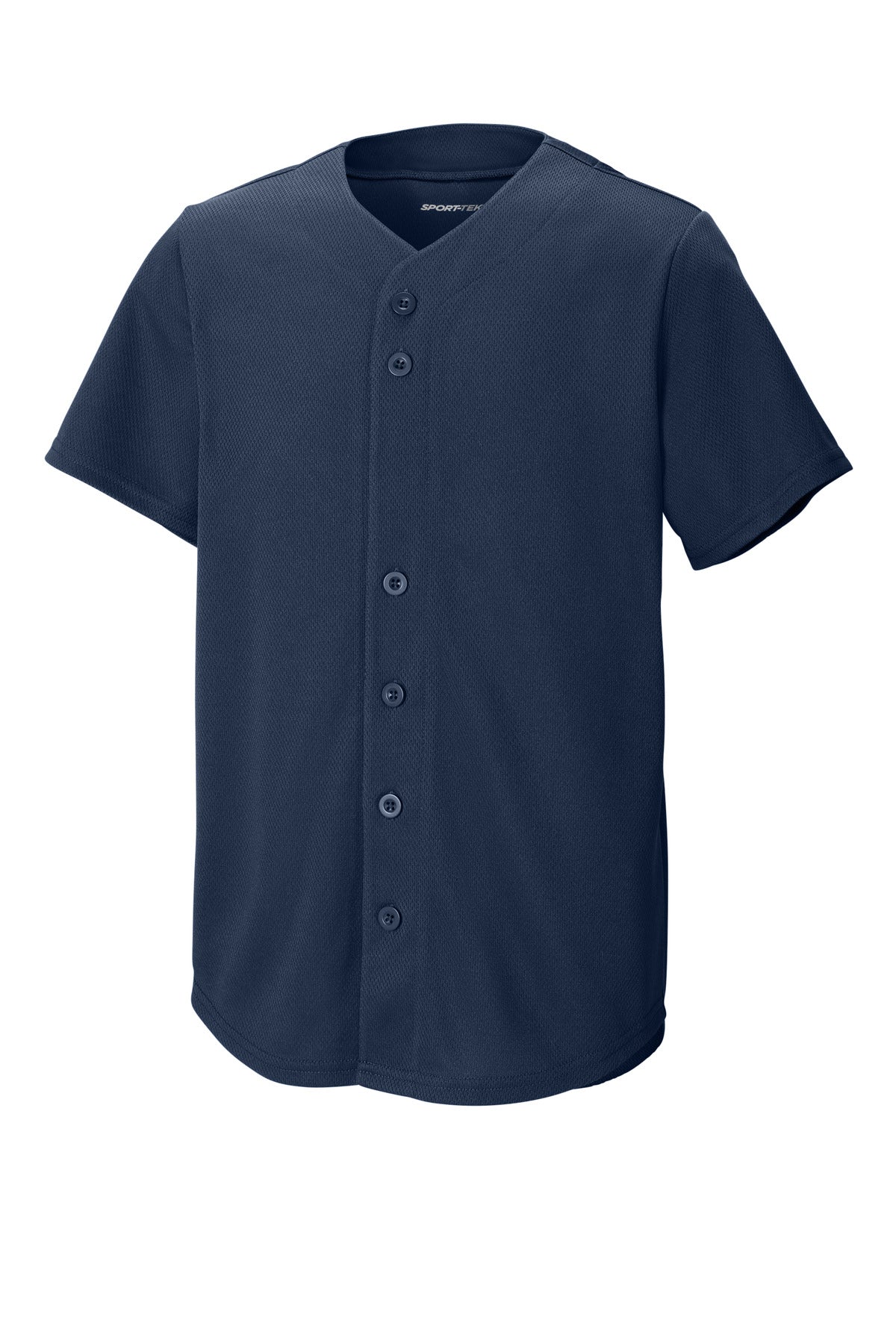 Sport-Tek ®  Youth PosiCharge ®  Tough Mesh Full-Button Jersey YST220